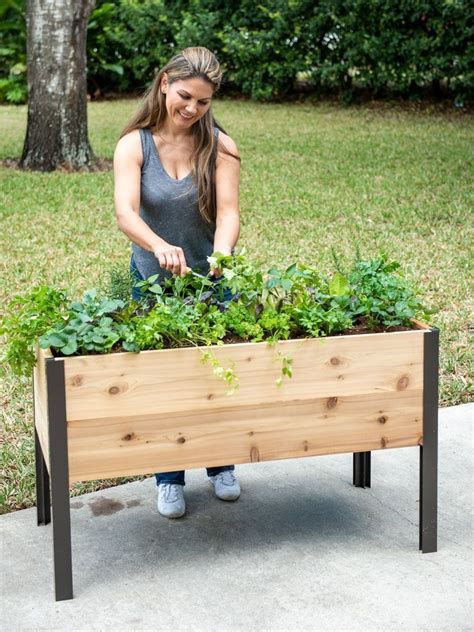 raised planter boxes near me